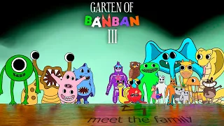 Garten of Banban 3 - ALL NEW BOSSES (Full Gameplay)