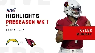 Every Kyler Murray Pass & Run in NFL Debut | 2019 Highlights