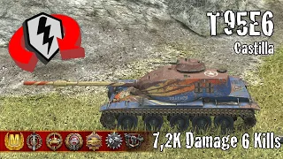 T95E6  |  7,2K Damage 6 Kills  |  WoT Blitz Replays