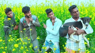 KRISHNA_ZAIK  comedy video  गेहूँ में लुका छिपी बचपन के हरकत एक बार जरूर देखें