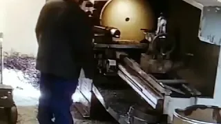 Lathe incident