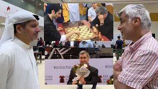 Ivanchuk on the famous World Rapid Championship Checkers Game against Jobava | Sharjah Masters 2024