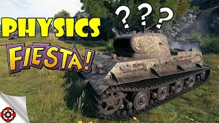 World of Tanks - Funny Moments | PHYSICS FIESTA! (WoT Bugs, June 2018)