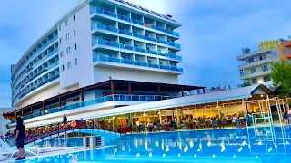 Обзор на Отель KAHYA & RESORT AQUA 5*🏨Турция, Средиземноморский регион🇹🇷прогулка, еда, море, пляж