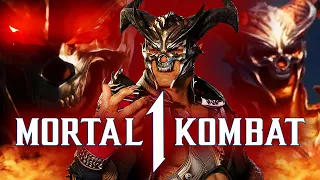 Mortal Kombat 1 All GENERAL SHAO Scenes (HD Movie) | MK1