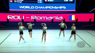 Romania (ROU) - 2021 Aerobic Worlds, Baku (AZE) Qualifications Group