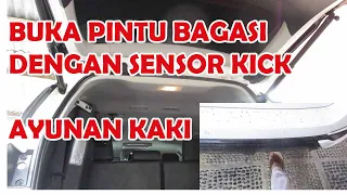 Buka Pintu Bagasi dengan Sensor Kick (Ayunan Kaki) pada Fortuner GR