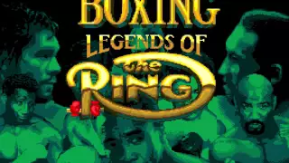 Boxing Legends of the Ring - Sega Genesis (Title Screen And Demo)