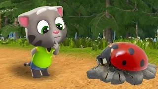 ЧТО ДЕЛАТЬ, ЕСЛИ Том - talking tom и ladybug и Супер-Кот СПОРЯТ КТО КРУЧЕ? Игра как мультик #93