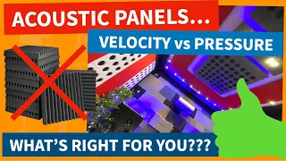 Studio Acoustics Part 4 | Choosing and Using ACOUSTIC PANELS | Velocity vs Pressure Traps