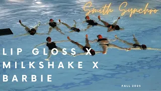 Smith College Synchro - Lip Gloss x Milkshake x Barbie