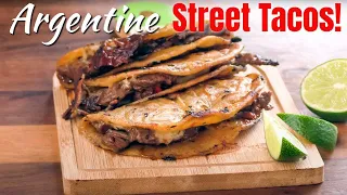 Are Argentine Street Tacos a Thing?  Now They Are! | Birria Style Tacos | Ballistic BBQ