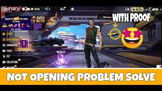 FREEFIRE MAX NOT OPENING PROBLEM SOLVED | Freefire max is not opening | CRAZY GAMER