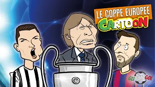 AUTOGOL CARTOON - Le Coppe europee