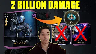 Puppet Of Zatanna Mr Freeze Does 2 Billion! (No Raven/Brainiac/Betaclub) Injustice 2 Mobile
