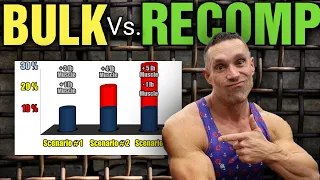 BULKING & CUTTING vs. "Main-Gaining" - Best Way To Maximize Long Term Muscle Growth