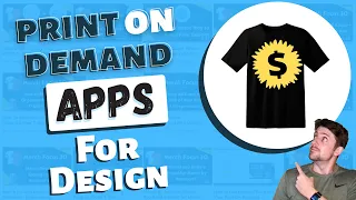 Print on Demand: 5 Apps for Design [NO DESIGN SKILLS NEEDED]