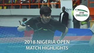 Qudus Ghazal vs Mishay Maharaj | 2018 Nigeria Open Highlights (Group)