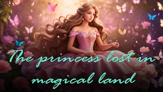 The princess lost in magical land | dubbed story for kids
