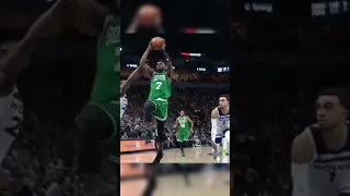 Jaylen Brown SCARY Fall 😳 #shorts