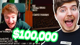 Tommyinnit REACTS to tubbo winning MRBEAST $100 000