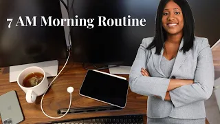 A Lawyer's 7 AM Morning Routine | Efficient & Grounding