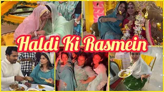 Haldi Ki Subah & Haldi Baraat| Saba Ki Haldi ❤️