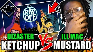 Ketchup vs Mustard Rap Battle (ft. Dizaster vs Illmac) | RapOff.TV Ep1 (REACTON!)