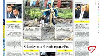 I giornali in edicola - la rassegna stampa 06/04/2022