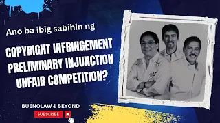 TAPE, INC. BINULAGA NI TVJ | KASONG COPYRIGHT INFRINGEMENT FILED | UNFAIR COMPETITION | INJUNCTION |