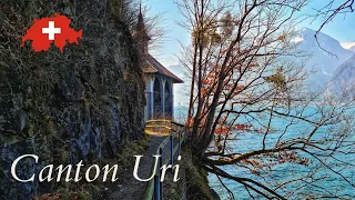 64. Tellskapelle - a beautiful chapel on the shores of the lake / Sisikon [Kanton Uri] Switzerland