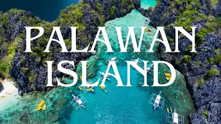 Palawan Island in 4K: Palawan Island Landscapes, Palawan Island Nature, Flying Over Palawan Island