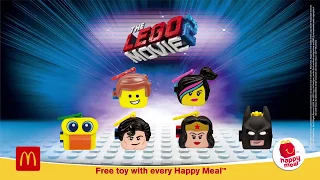 Get your Lego Movie 2 toys in your Happy Meal!