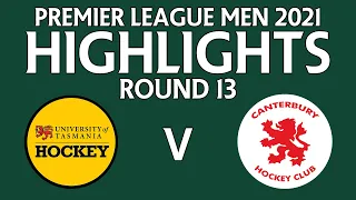 HIGHLIGHTS | 2021 PLM Round 13: University v Canterbury