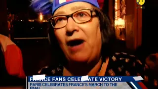 WION Gravitas: Thousands party on Paris's Champs Elysees after France's semi-final win