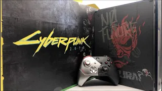 Распаковка/Обзор Xbox One X Cyberpunk 2077 Limited Edition