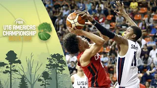 USA v Canada - Final - FIBA U16 Americas Championship 2019 [ESP]