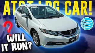 This Natural Gas Powered Honda Civic Belonged to AT&T! Should I Buy it?