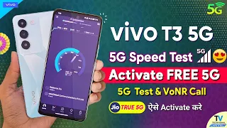 Vivo T3 5g - Jio 5g Network Speed Test | Vivo T3 5g Jio 5g not working | Vivo T3 5g Network Problem