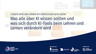 QUADIS | Symposium 4 - Prof. Dr. Ute Schmid: Lernen über und lernen mit Künstlicher Intelligenz