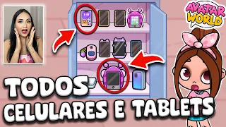 ENCONTRANDO TODOS OS TABLETS E CELULARES DO JOGO AVATAR WORLD  |  Tem no Armario de segredos 😱