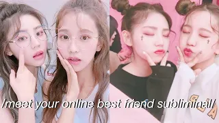 ✰ meet your online best friend | lin's subliminals ✰