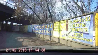 ДТП 21.02.2016г. троллейбус и приора Воронеж