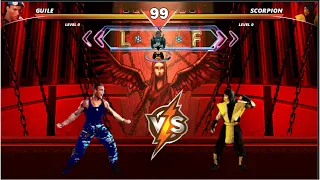 guile. Jean Claude Van Damme 🆚 Scorpion mk1  1v1 Epic Battle L- F mugen