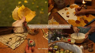 🕯️🍂Preparing To Welcome Autumn 🍁| Rainy and Cozy days 🌧️