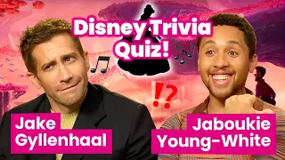 Jake Gyllenhaal & Jaboukie Young-White Take On Our Disney Trivia Quiz 😂
