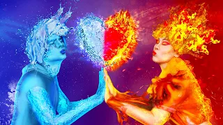 ¡Ember de Elemental está desaparecida! ¡Elementos en la vida real! ¡Mi crush se ha enamorado! 🌊🔥😍