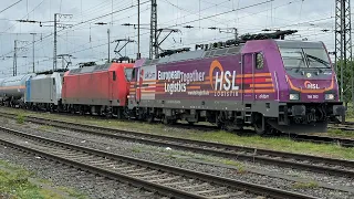 Gave treinen bij  Emmerich net voor de bovenleiding storing HSL RFO LINEAS 26-05-24