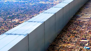 In 2025 New Earth Government Erects 300-Meter Walls Around Cities To Protect Mankind