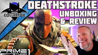 Unboxing & Review: DEATHSTROKE DC Comics 1/3 Scale Statue By Prime 1 Studio!